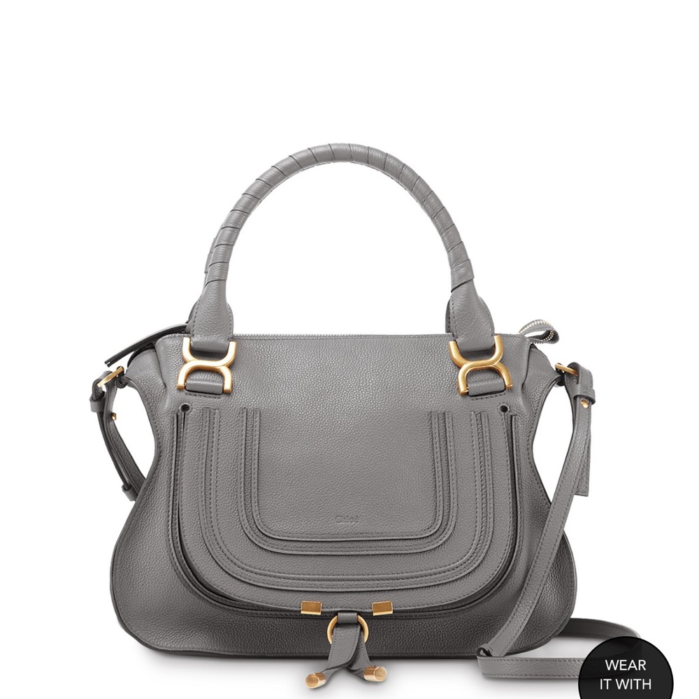 Chloe Marcie Medium Leather Satchel